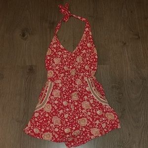 O’Neill Halter Tie Romper
